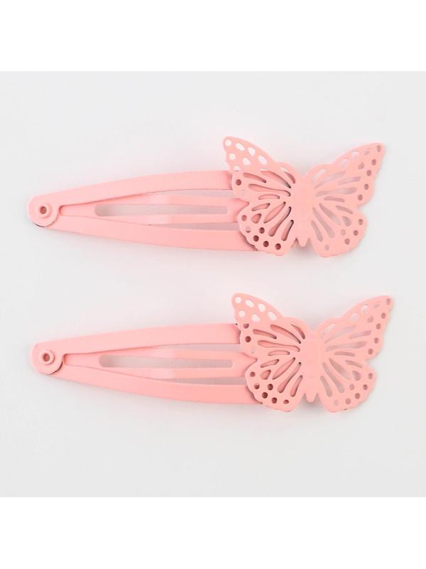 Заколки для волос с бабочками «Самая красивая», 2 шт.