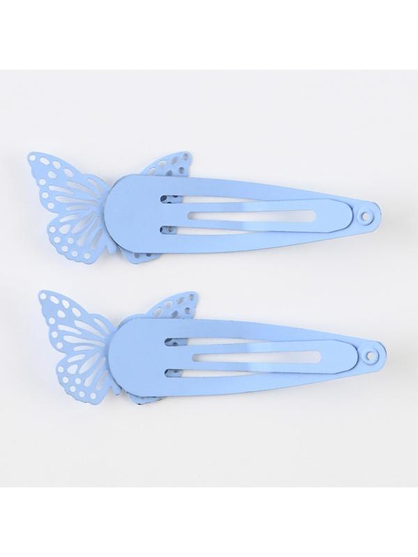 Заколки для волос с бабочками «Самой прекрасной», 2 шт.