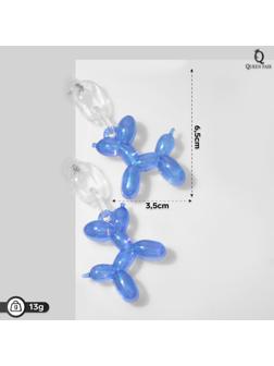 Серьги пластик 