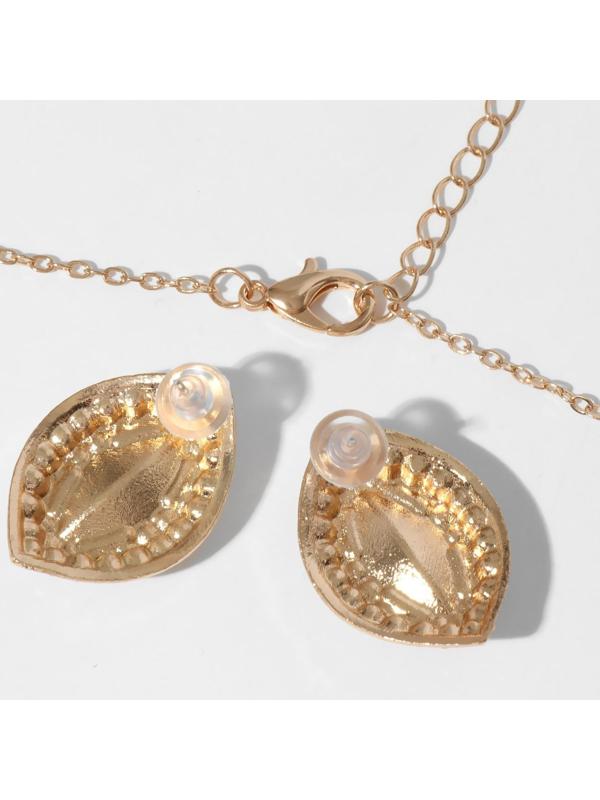 Гарнитур 2 предмета: серьги, кулон 