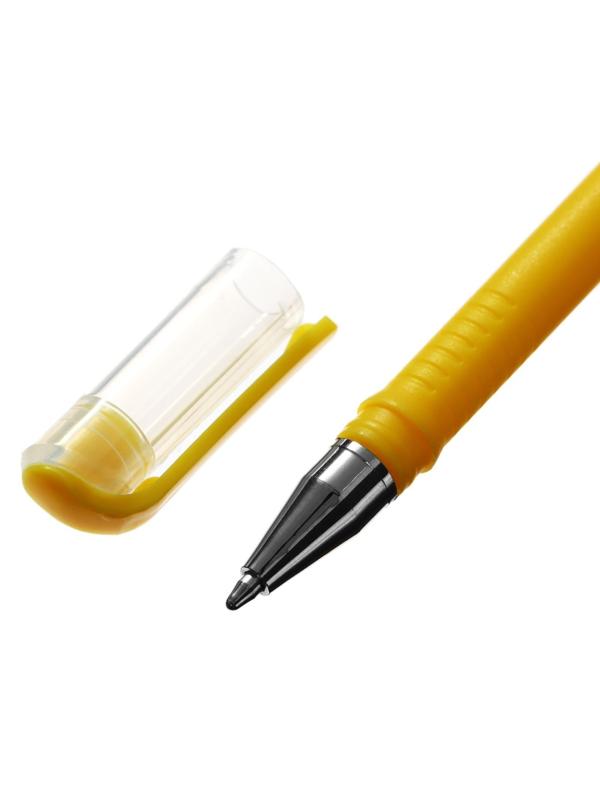 Набор шариковых ручек 8 цветов, корпус софтач, в цвет стержня, 1 мм, в блистере