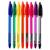 Набор шариковых ручек 8 цветов, корпус в цвет стержня, в блистере