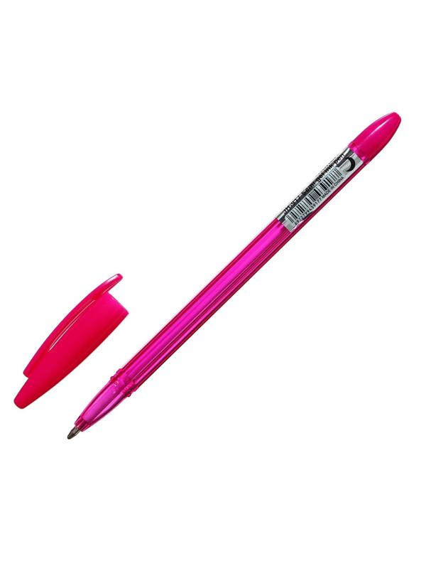 Набор шариковых ручек 8 цветов, корпус в цвет стержня, в блистере