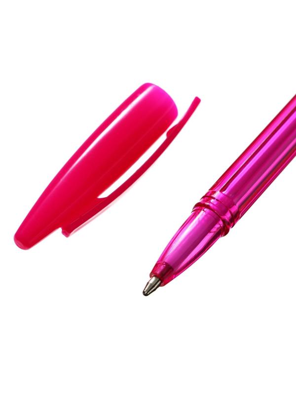 Набор шариковых ручек 8 цветов, корпус в цвет стержня, в блистере