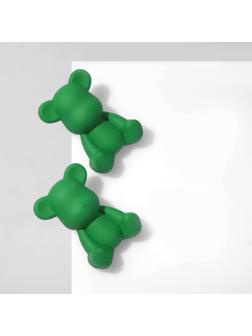 Серьги пластик 