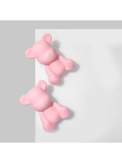 Серьги пластик 