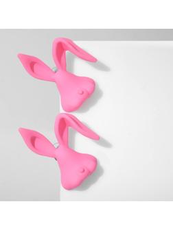 Серьги пластик 