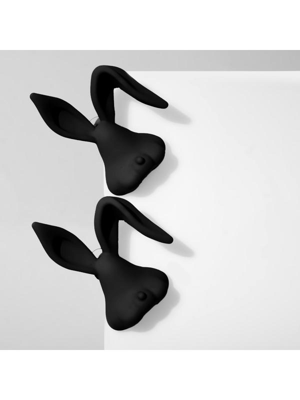 Серьги пластик 