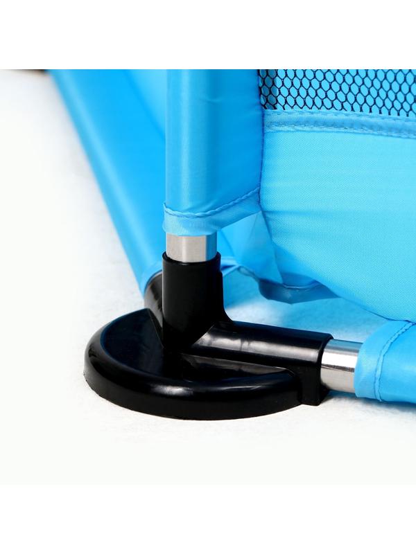 Манеж детский «Играем вместе» голубого цвета, размер — 130 × 130 × 65 см