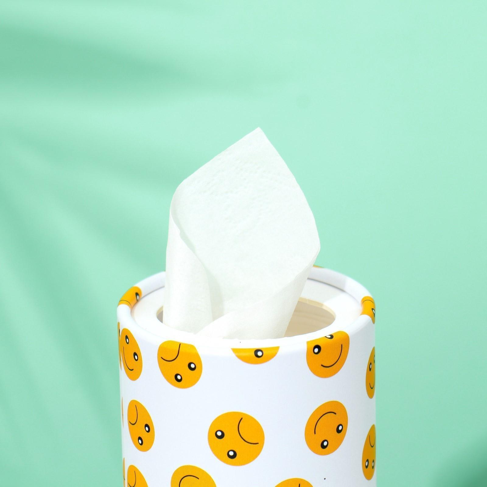 Салфетки в тубусе 50 шт, 2 слоя 