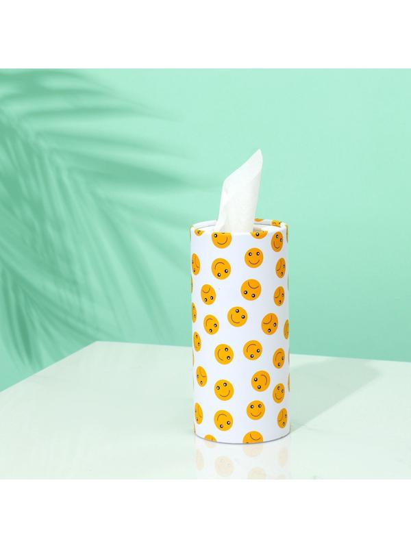 Салфетки в тубусе 50 шт, 2 слоя 