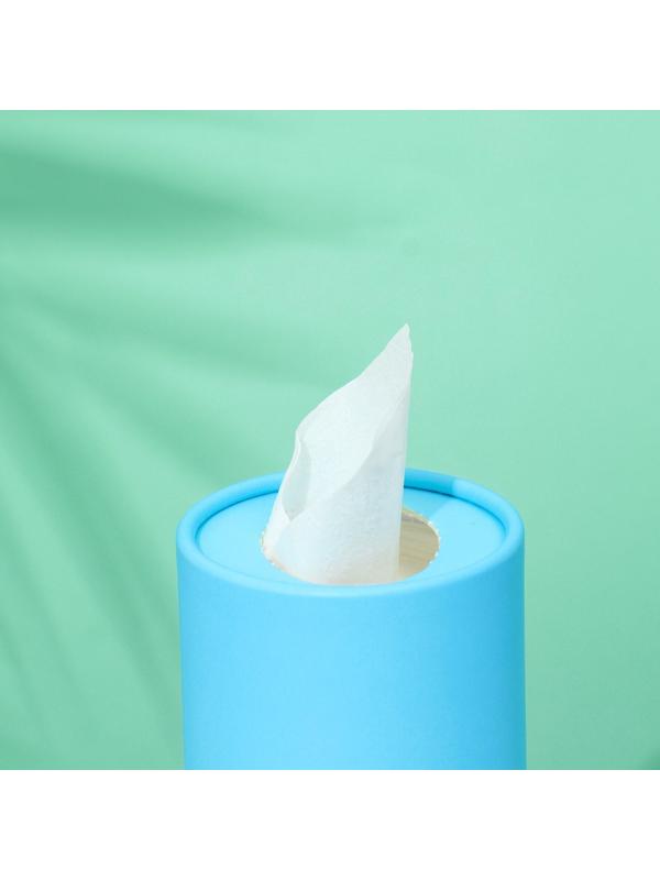 Салфетки в тубусе 50 шт, 2 слоя 