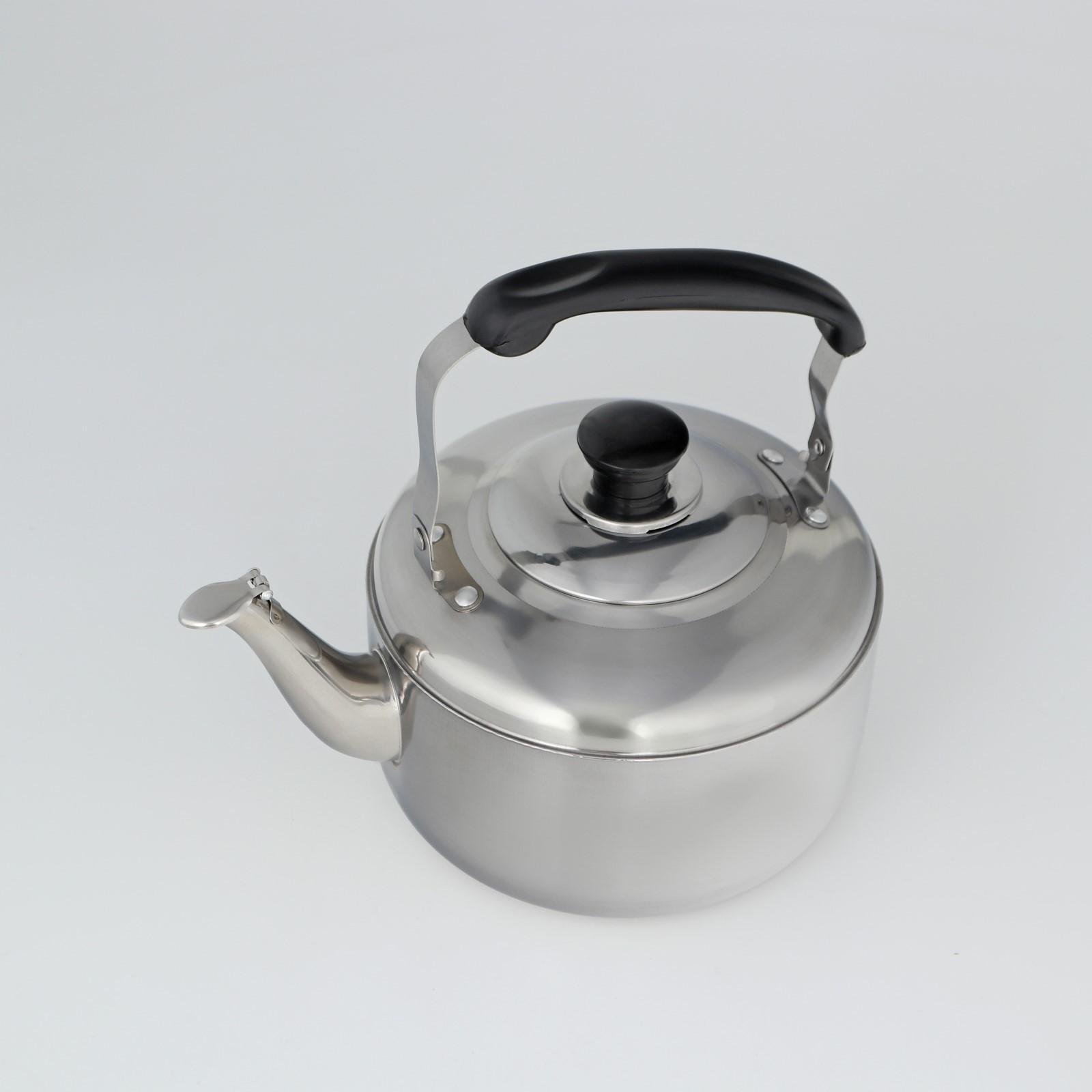 Чайник из нержавеющей стали, 3 л, цвет хромированный