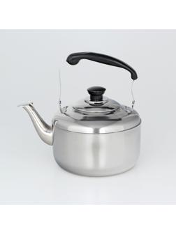 Чайник из нержавеющей стали, 3 л, цвет хромированный