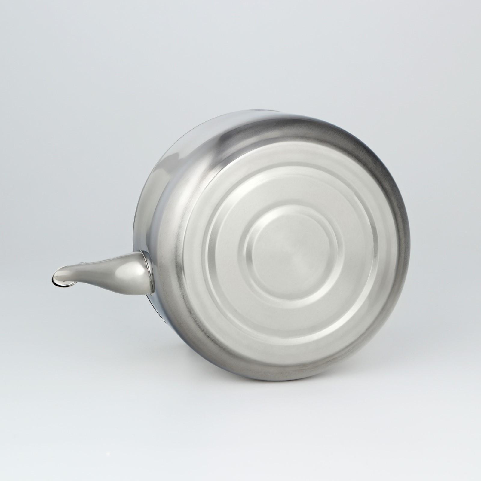 Чайник из нержавеющей стали, 5 л, цвет хромированный