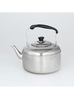 Чайник из нержавеющей стали, 6 л, цвет хромированный
