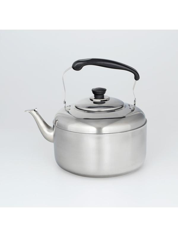 Чайник из нержавеющей стали, 6 л, цвет хромированный