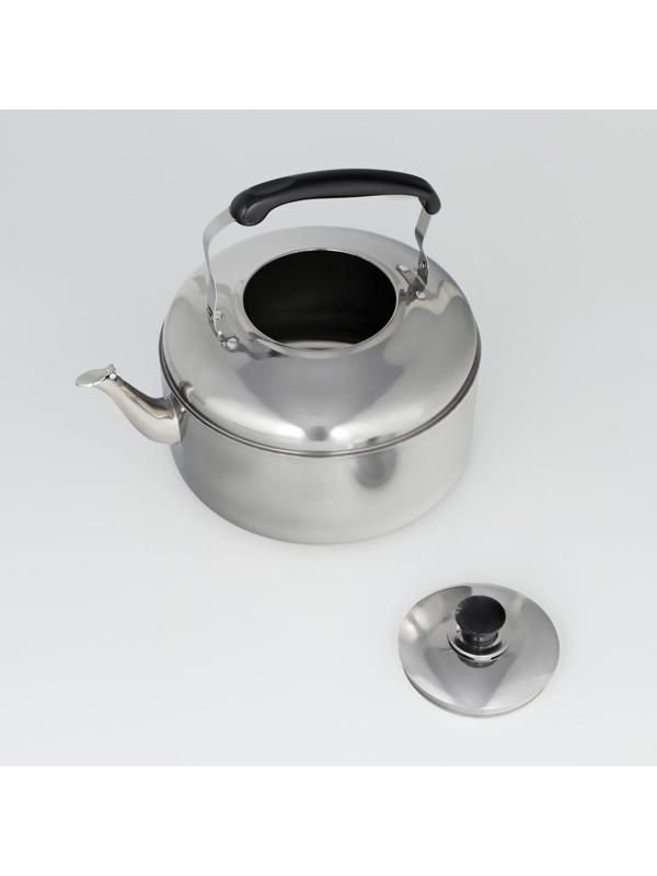 Чайник из нержавеющей стали, 7 л, цвет хромированный