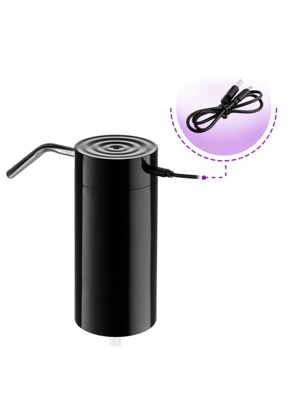 Помпа для воды Kitfort КТ-2059-1, электрическая, под бутыль от 5 до 19 л, чёрная