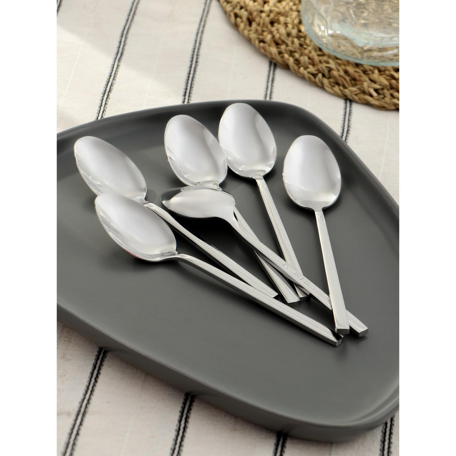 Ложка чайная из нержавеющей стали Magistro Gamburg, h=16 см, толщина 3,5 мм