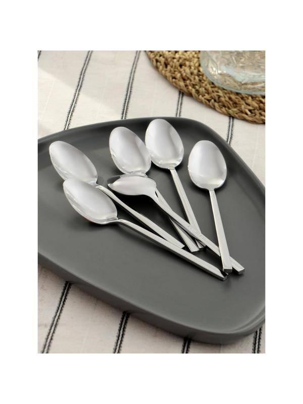 Ложка чайная из нержавеющей стали Magistro Gamburg, h=16 см, толщина 3,5 мм