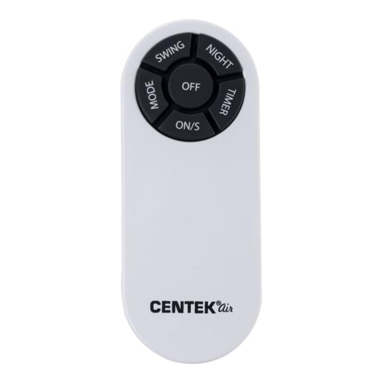 Вентилятор Centek CT-5024 White, напольный, 65 Вт, 44.5 см, 4 скорости, белый
