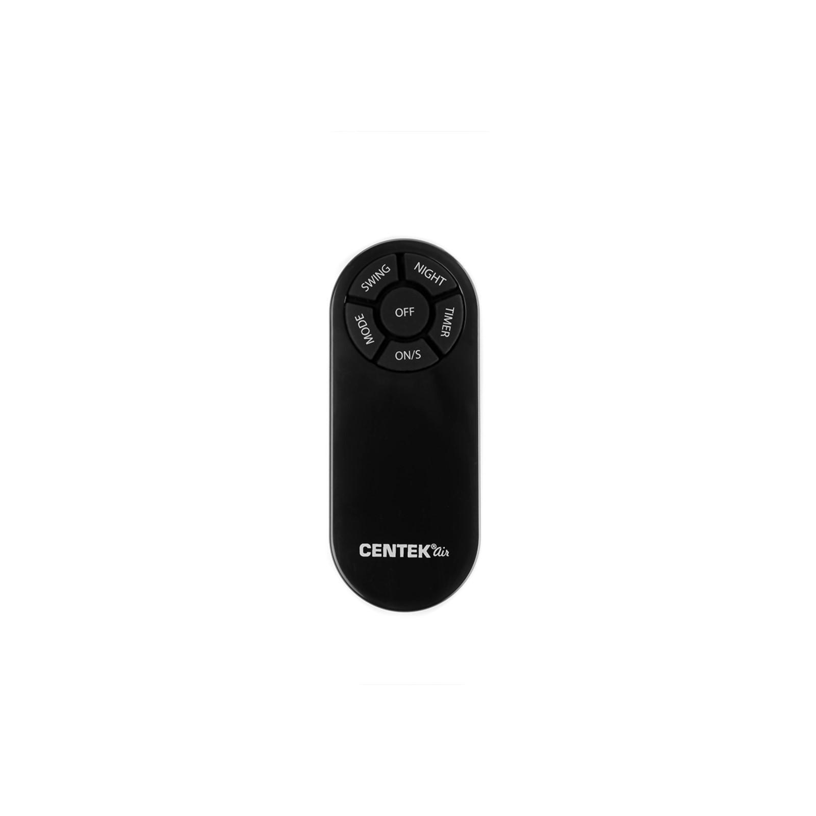 Вентилятор Centek CT-5026 Black, напольный, 65 Вт, 44.5 см, 4 скорости, чёрный