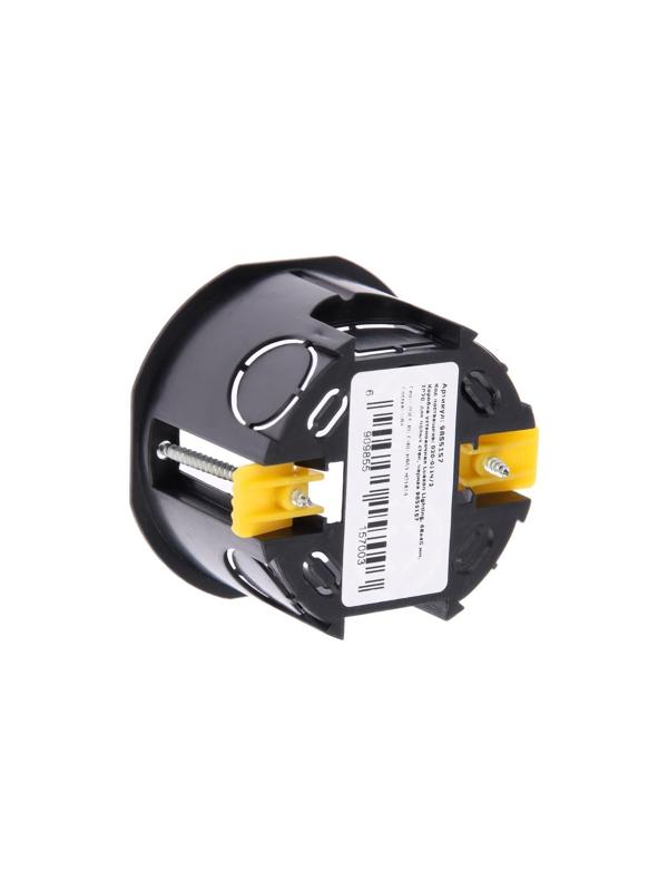 Коробка установочная Luazon Lighting, 68х45 мм, IP20, для полых стен, черная