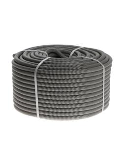 Труба гофрированная Luazon Lighting, d=16 мм, 100 м, ПВХ, с зондом