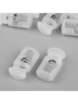 Фиксатор для шнура, 27 × 15 мм, цвет прозрачный