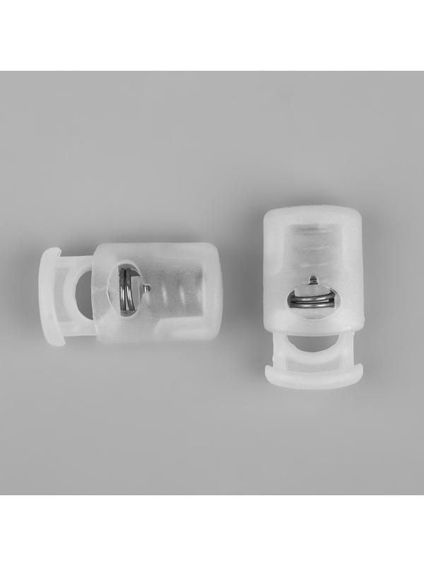 Фиксатор для шнура, 27 × 15 мм, цвет прозрачный