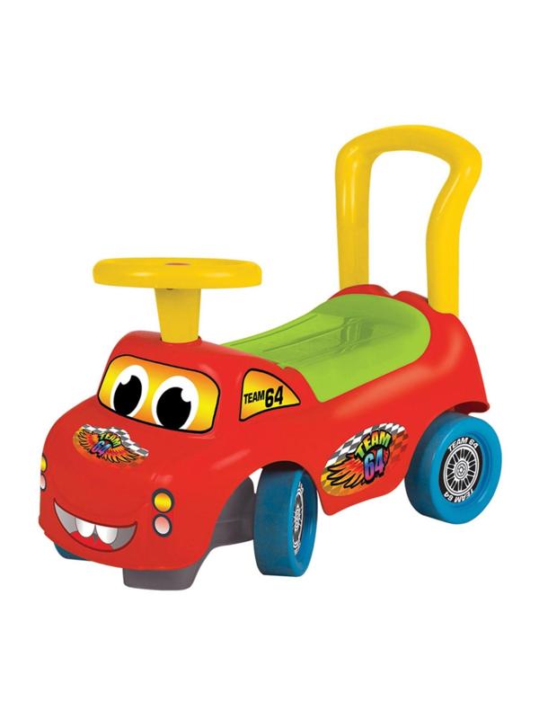 Машина-каталка Team 64, цвет красный