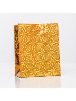 Пакет подарочный, фольгированный, 