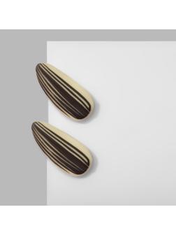 Серьги пластик 