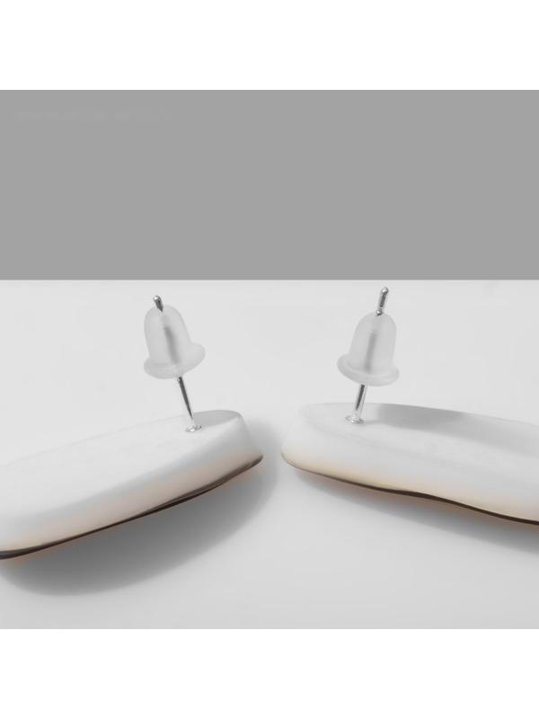 Серьги пластик 