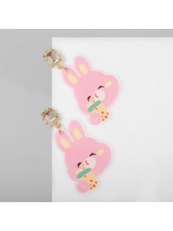 Серьги пластик 