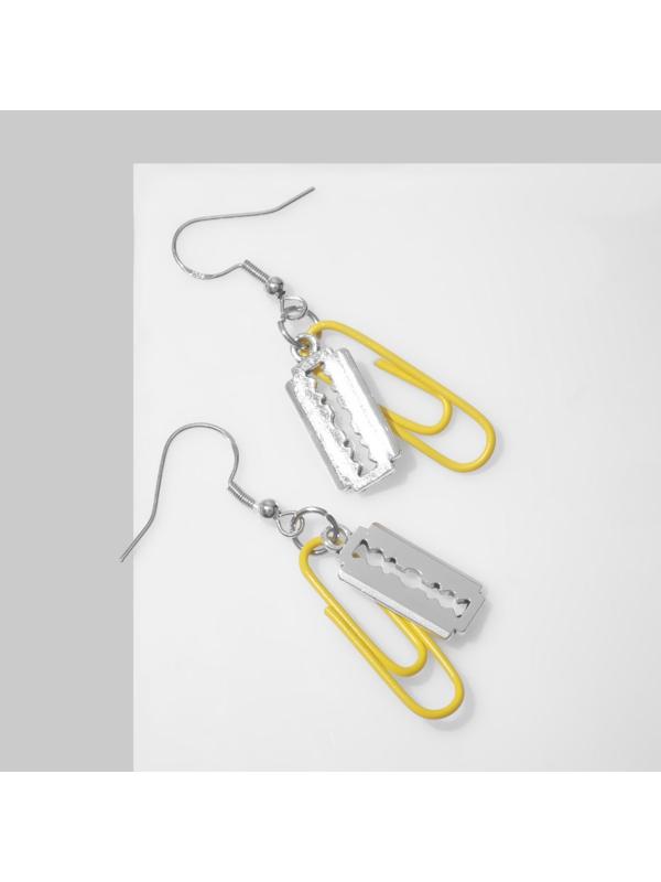 Серьги металл 