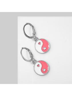 Серьги эмаль 