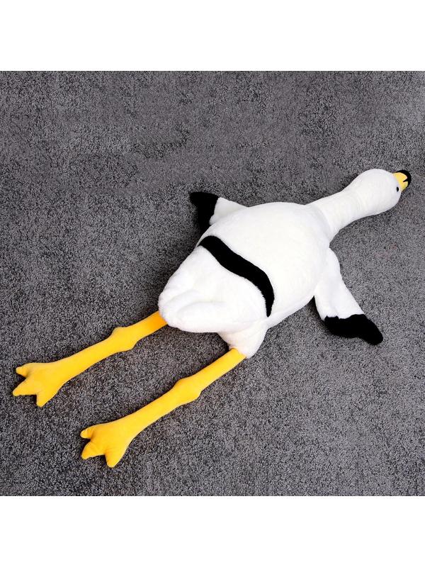 Мягкая игрушка «Фламинго», 130 см, цвет белый