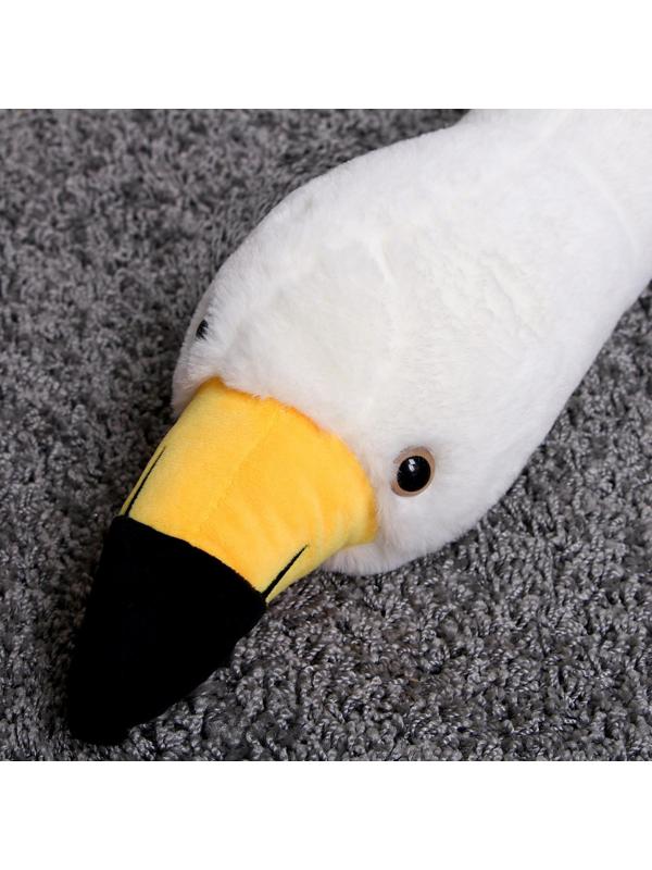 Мягкая игрушка «Фламинго», 130 см, цвет белый