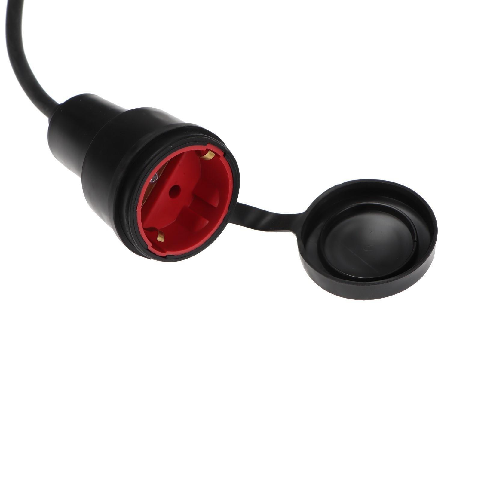 Удлинитель морозостойкий Luazon Lighting ECO, 1 розетка, 30 м, 16 А, КГ 3х1.5 мм2,с з/к,IP44