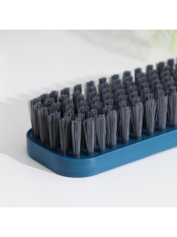 Щетка универсальная Доляна, с дополнительной щёткой для очистки ворса, 14×5,5×3,5 см, щетина 2 см