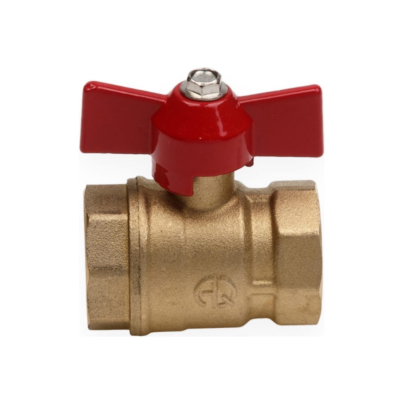 Кран шаровой AQUALINK 11Б27п1, PN 16, внутренняя/внутренняя резьба 1/2