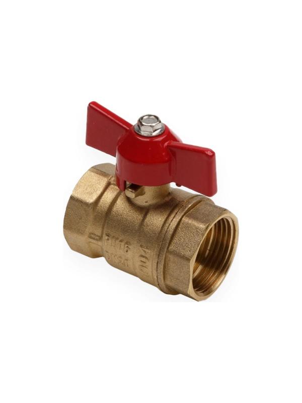 Кран шаровой AQUALINK 11Б27п1, PN 16, внутренняя/внутренняя резьба 1/2