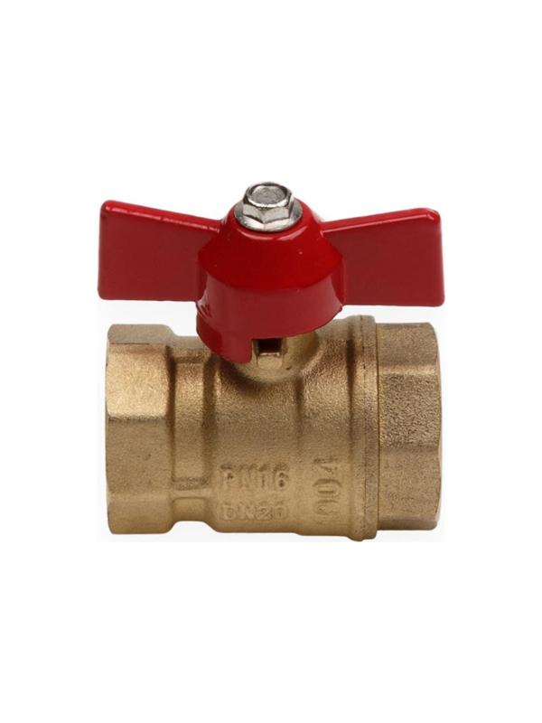 Кран шаровой AQUALINK 11Б27п1, PN 16, внутренняя/внутренняя резьба 1/2