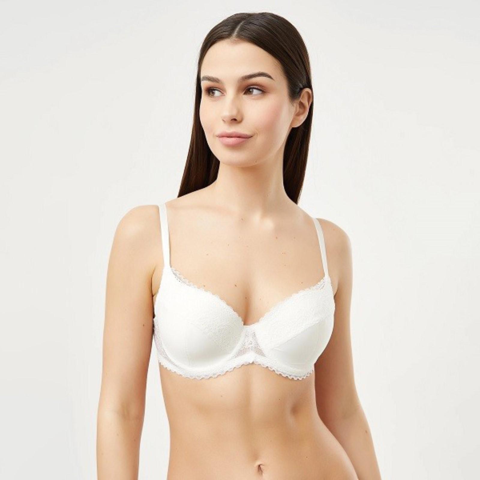 Бюстгальтер женский, цвет белый, размер 80В