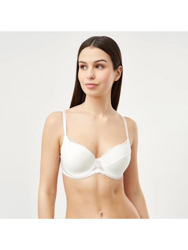 Бюстгальтер женский, цвет белый, размер 80В