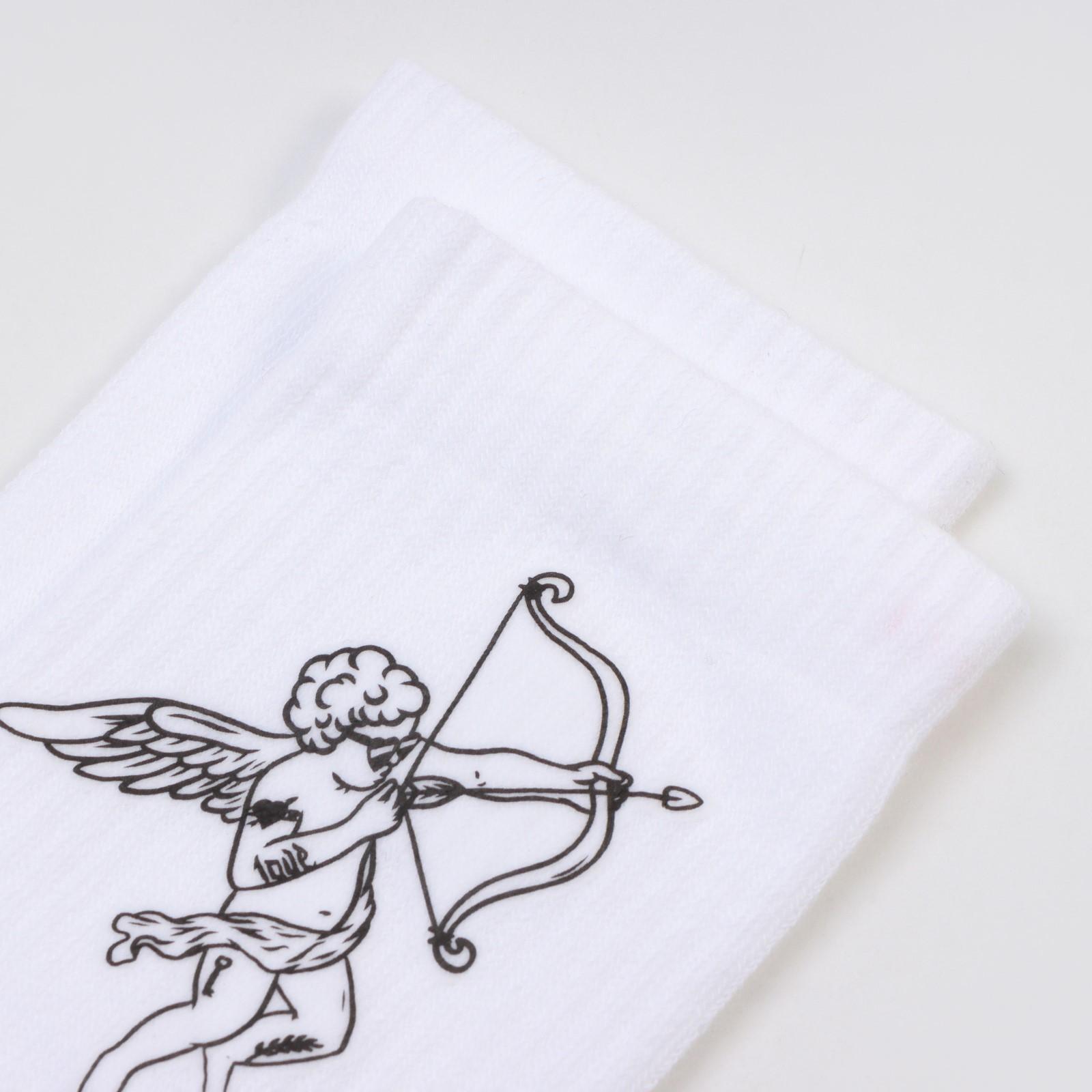 Носки женские, цвет белый, размер 25-27