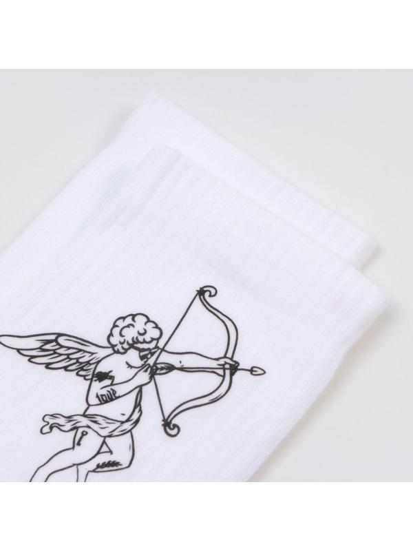 Носки женские, цвет белый, размер 25-27