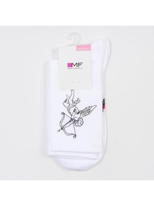 Носки женские, цвет белый, размер 25-27